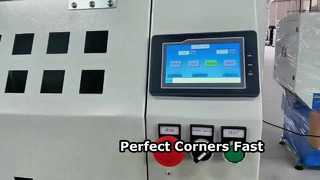 HX460BCRTA 라운드 코너 커터 기계