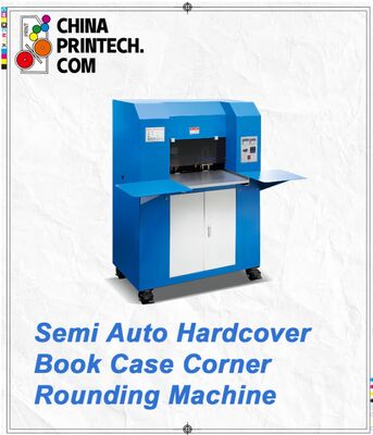 HX500CR Semi Auto Hardcover Book Case Corner Rounding Machine For Perfect Bound Books, Softcover Rounding, 책 코너 트리밍, Brochure Covers,