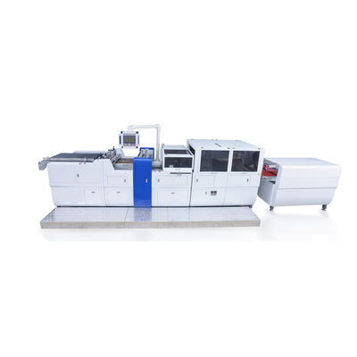 HX450C 어린이 보드북 커버 가우치 기계에 보드북 생산을 위해 완전히 압축 자동 작업 변경 및 제공
